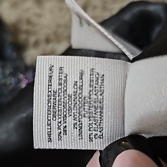 NWT Rachel Roy Sleeveless Mini Dress Multi Coloured Metallic Thread Rainbow 6 - Picture 7 of 7